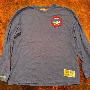 Mitchell & Ness Blue Chicago Cubs Collection Shirt